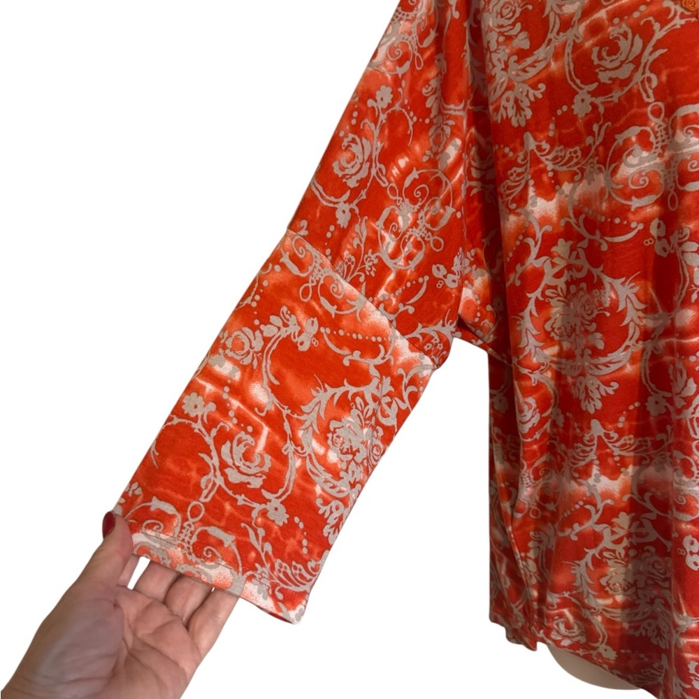 NWT   SPRING CASUAL V-NECKLINE TOP    XLARGE      BIN#S - Picture 3 of 7